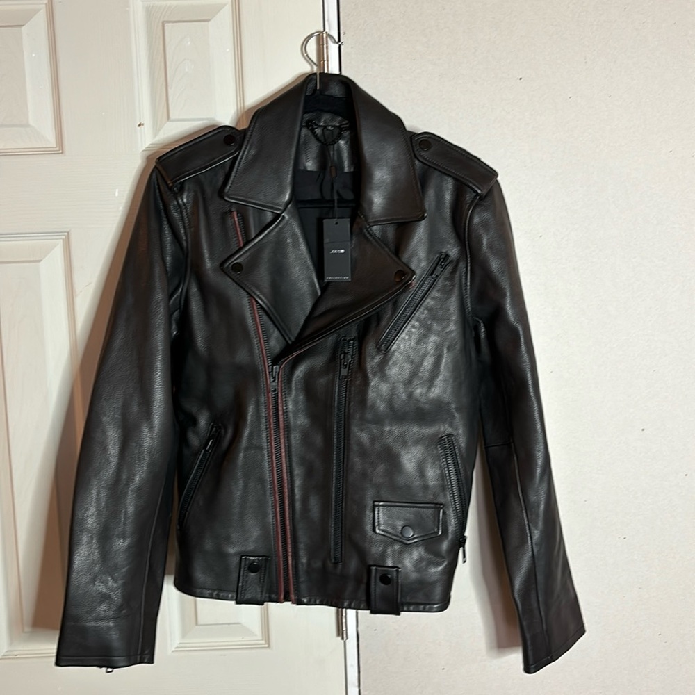 Joe's Jeans Collection Heavy Leather Jacket